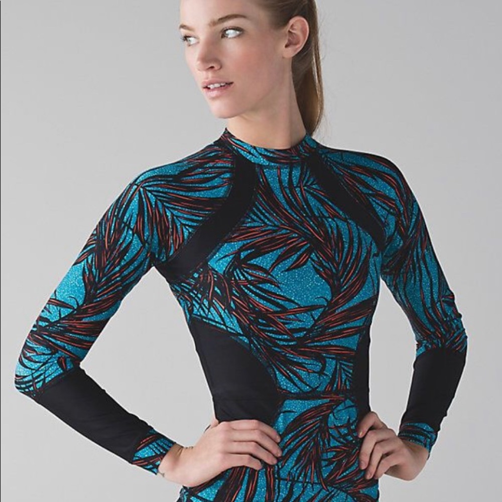 Beautiful Lululemon Suns Out Rash Guard—New Cond!